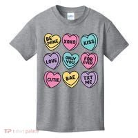 Candy Sweet Hearts Love Valentines Day Kids T-Shirt thumb 0