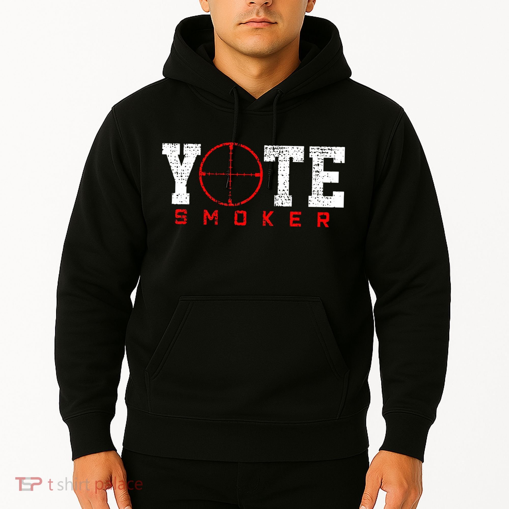 Coyote Smoker Hunter Hunting Hoodie