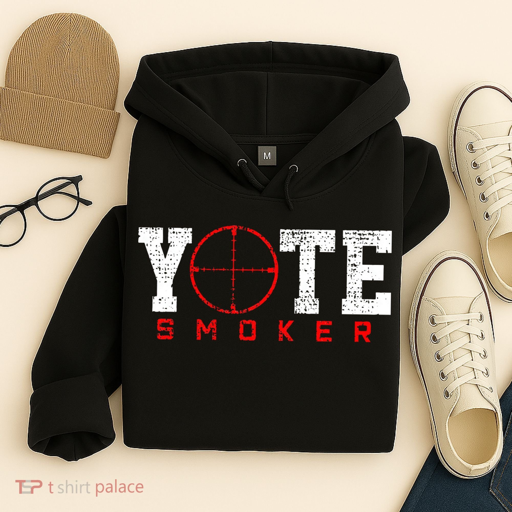Coyote Smoker Hunter Hunting Hoodie