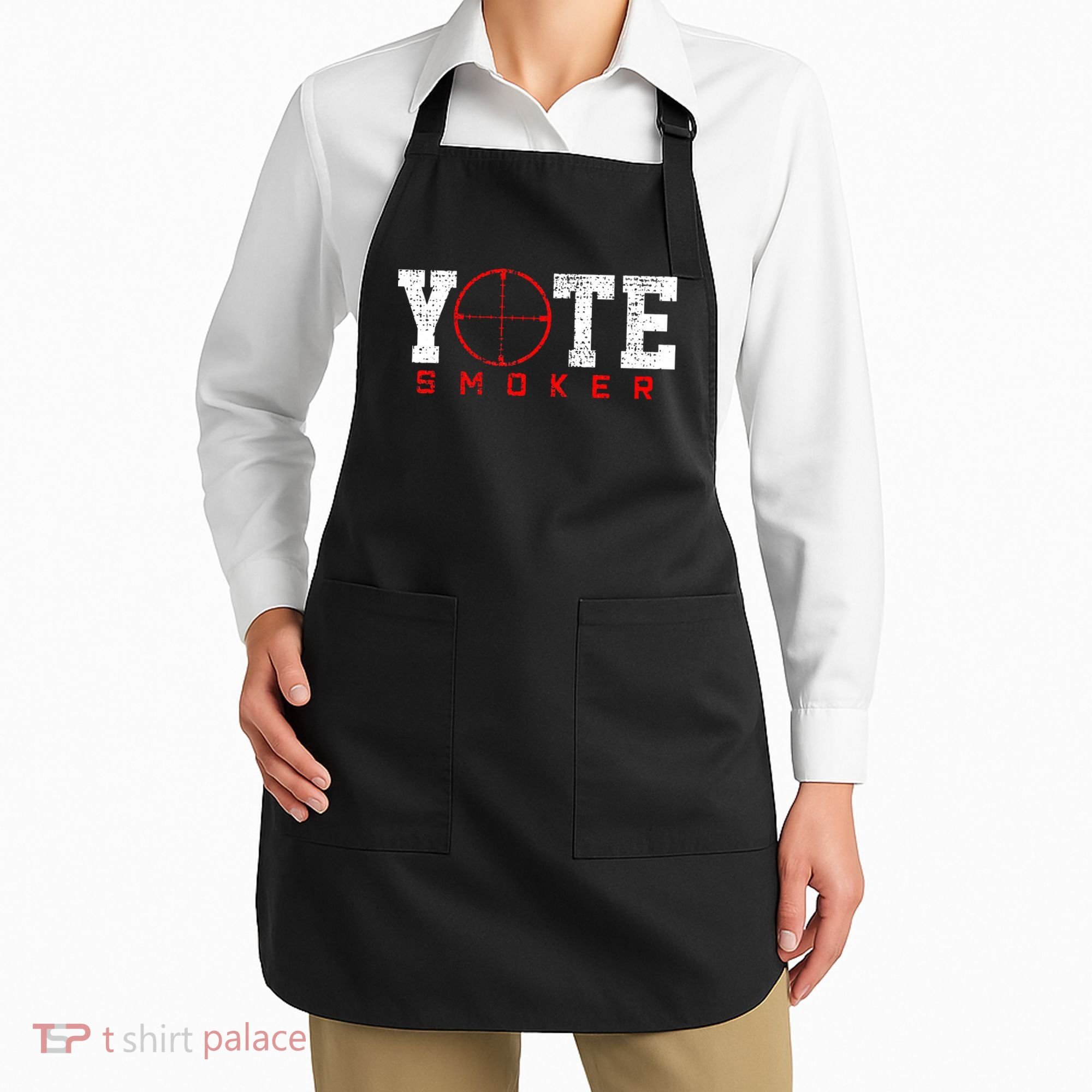 Coyote Smoker Hunter Hunting Apron