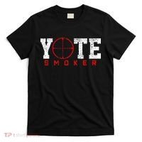 Coyote Smoker Hunter Hunting T-Shirt thumb 0