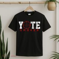 Coyote Smoker Hunter Hunting T-Shirt thumb 2