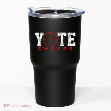 Coyote Smoker Hunter Hunting Tumbler