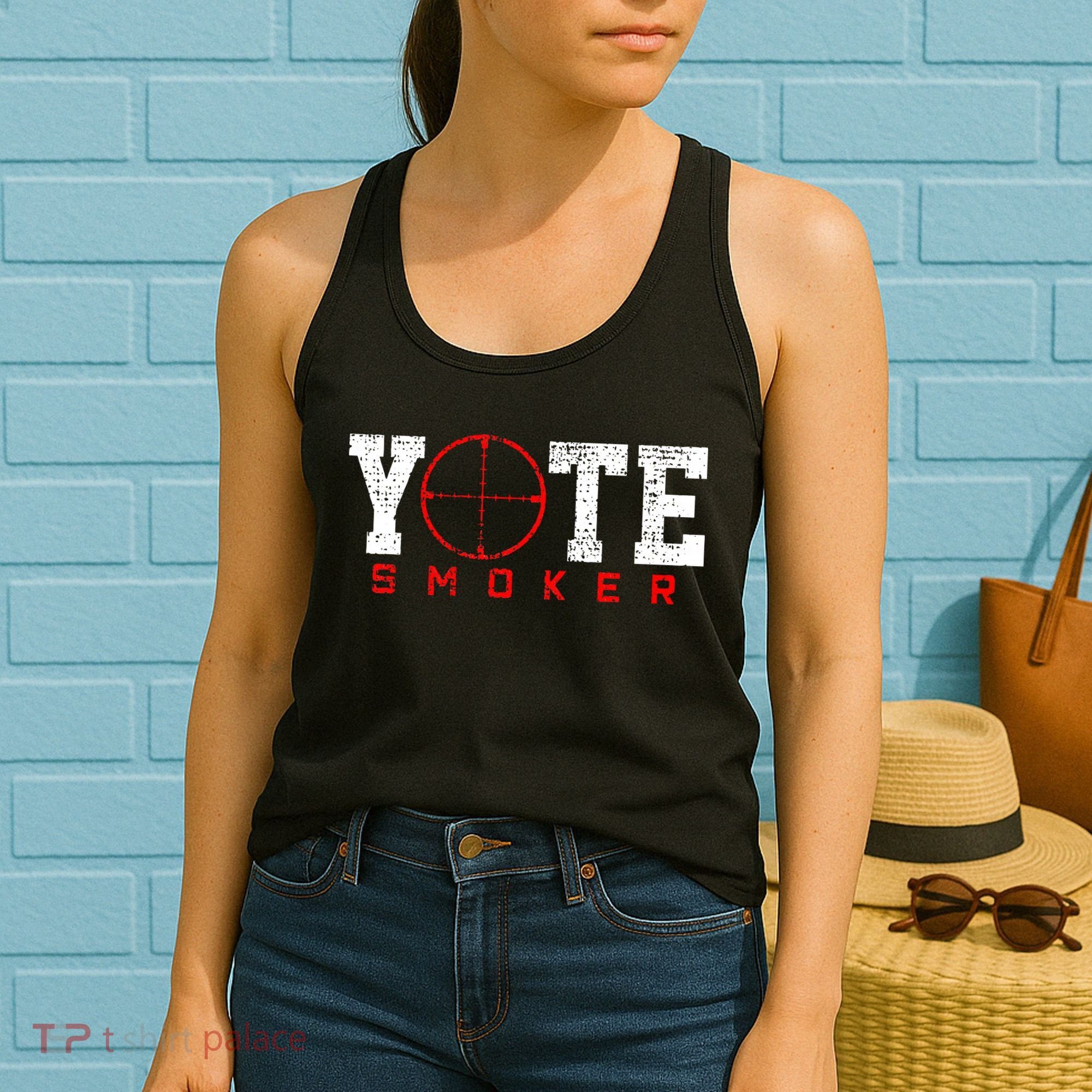 Coyote Smoker Hunter Hunting Women's Tank Top