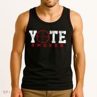 Coyote Smoker Hunter Hunting Tank Top thumb 3