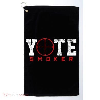 Coyote Smoker Hunter Hunting Golf Towel