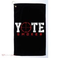 Coyote Smoker Hunter Hunting Golf Towel thumb 0