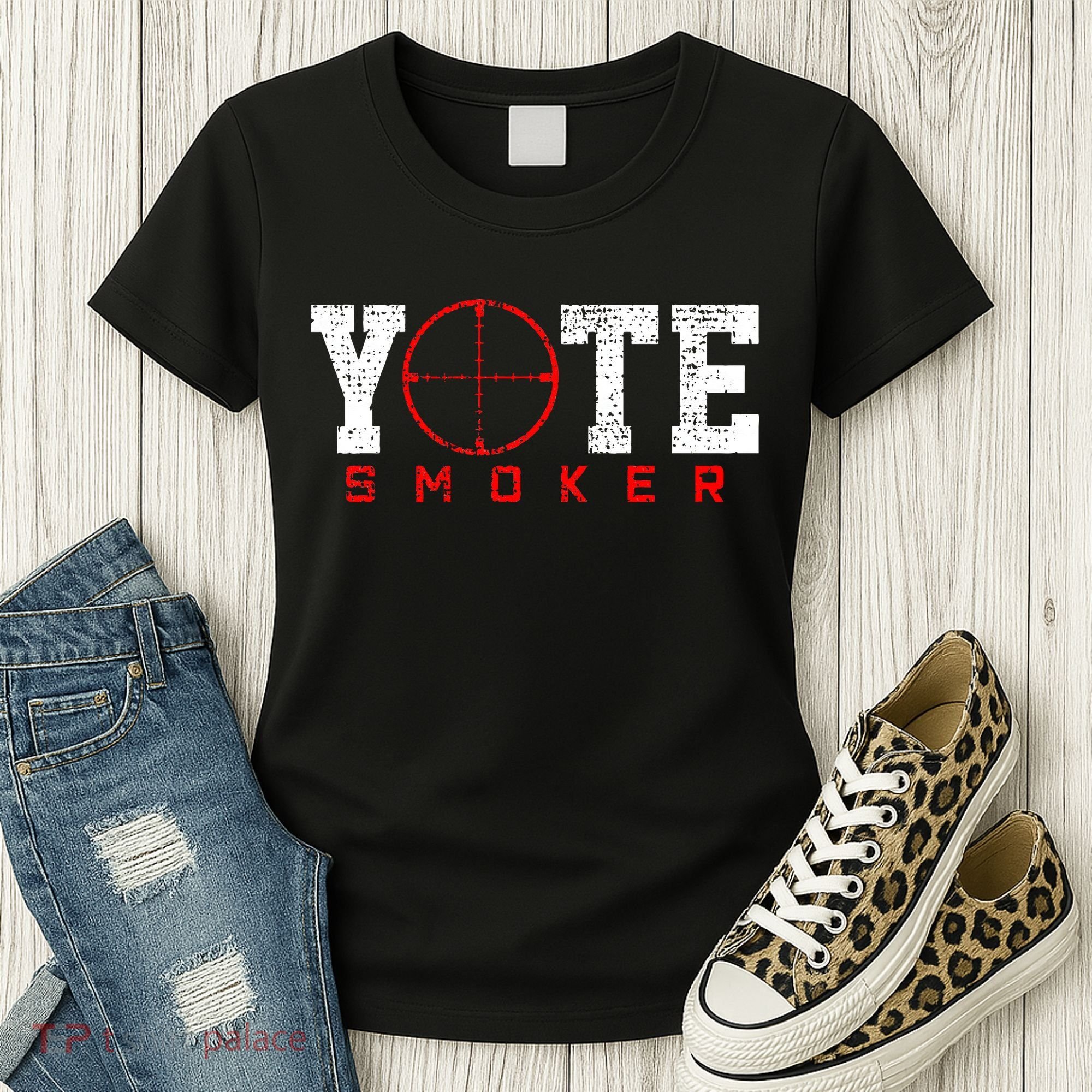 Coyote Smoker Hunter Hunting Women's T-Shirt