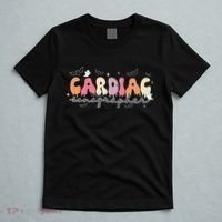 Cardiac Sonographer Halloween Ghosts Echocardiographers T-Shirt thumb 5