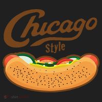 Chicago Style Hot Dog Summer 24oz Duet Stainless Steel Tumbler thumb 2