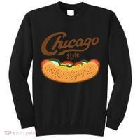 Chicago Style Hot Dog Summer Tall Sweatshirt thumb 0