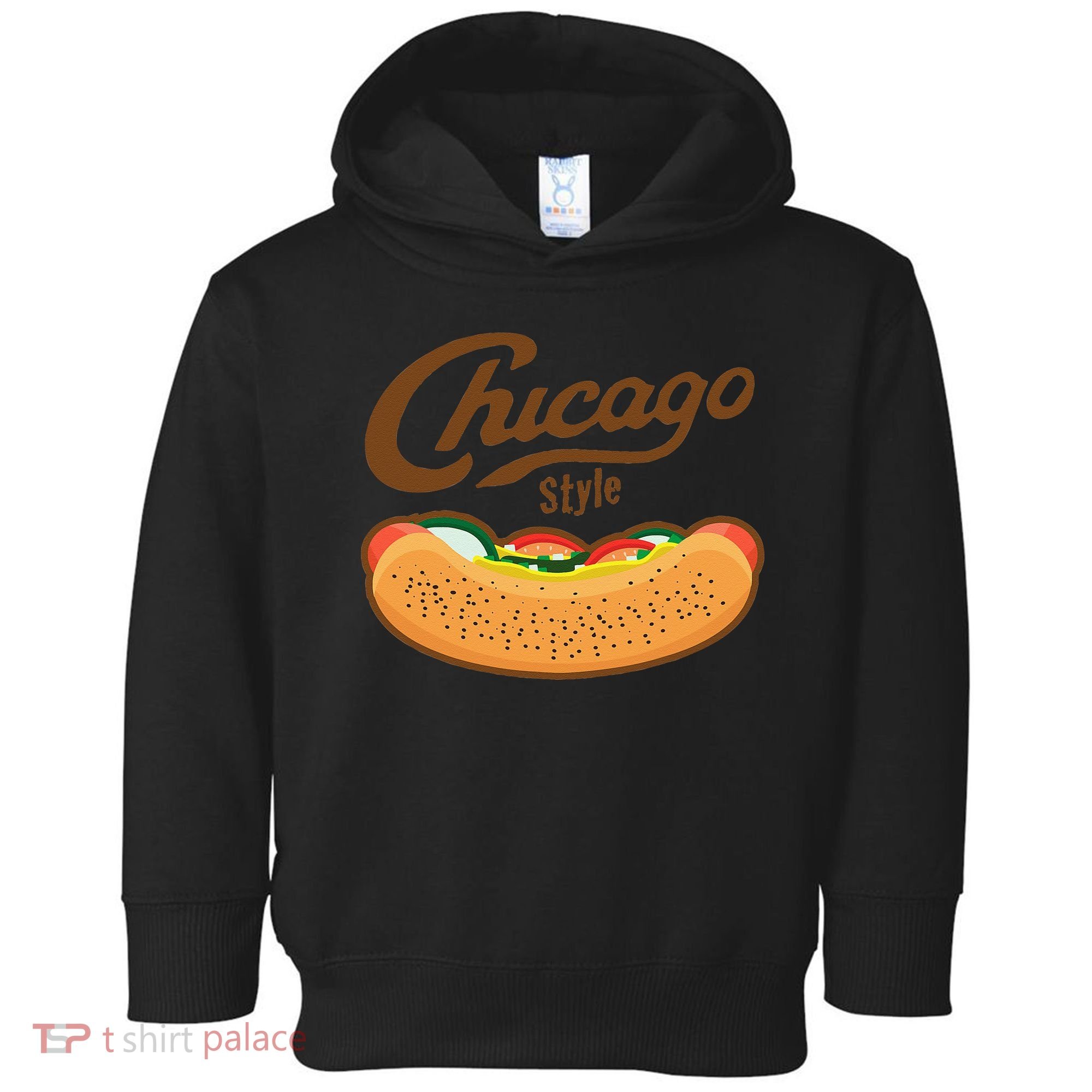 Chicago Style Hot Dog Summer Toddler Hoodie