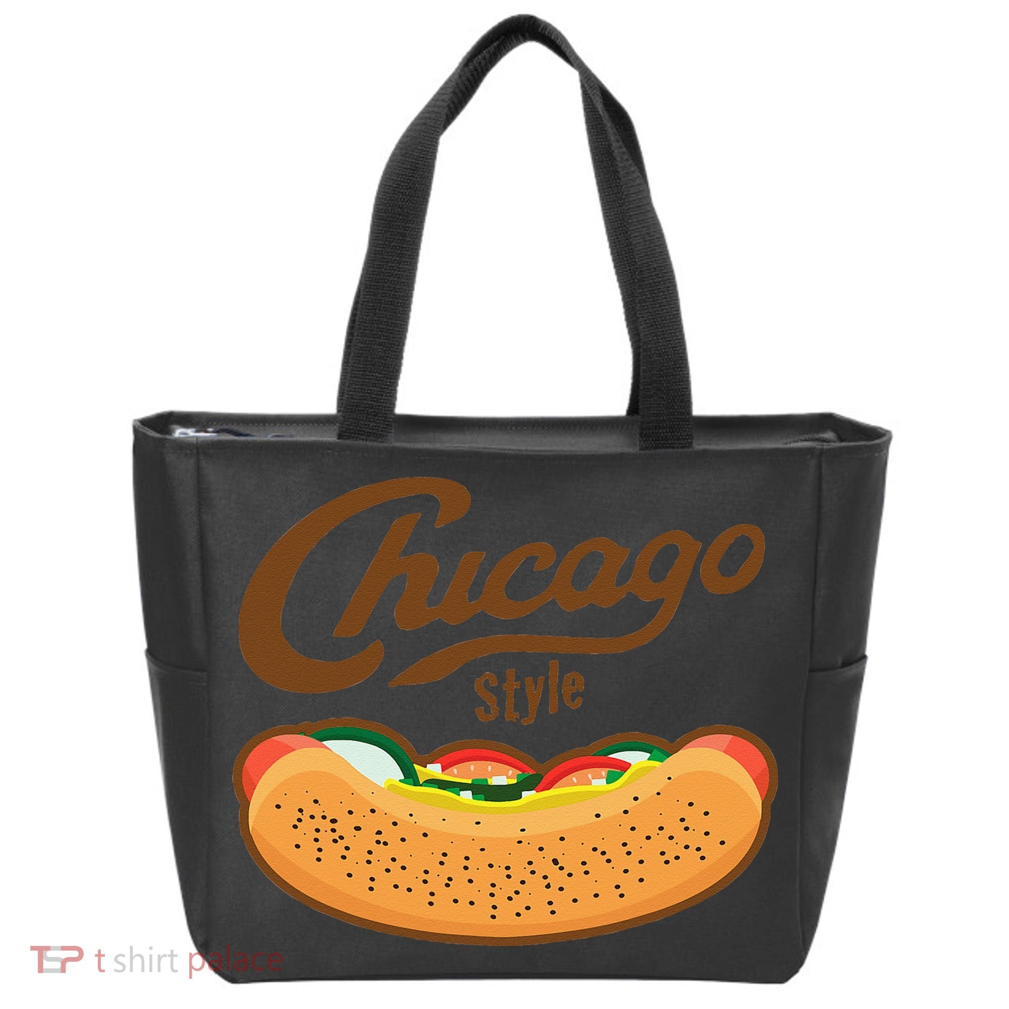 Chicago Style Hot Dog Summer Tote Bag