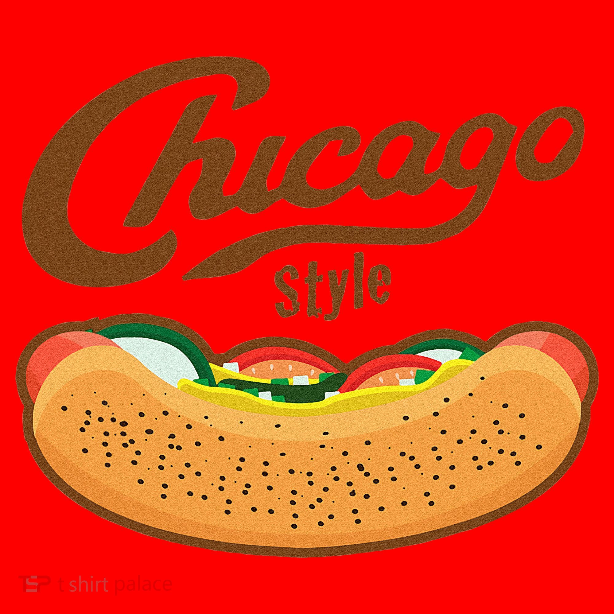 Chicago Style Hot Dog Summer Santa Hat