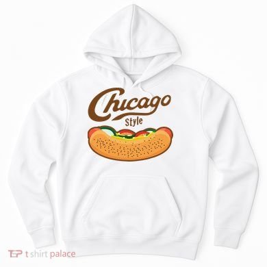 Chicago Style Hot Dog Summer Hoodie