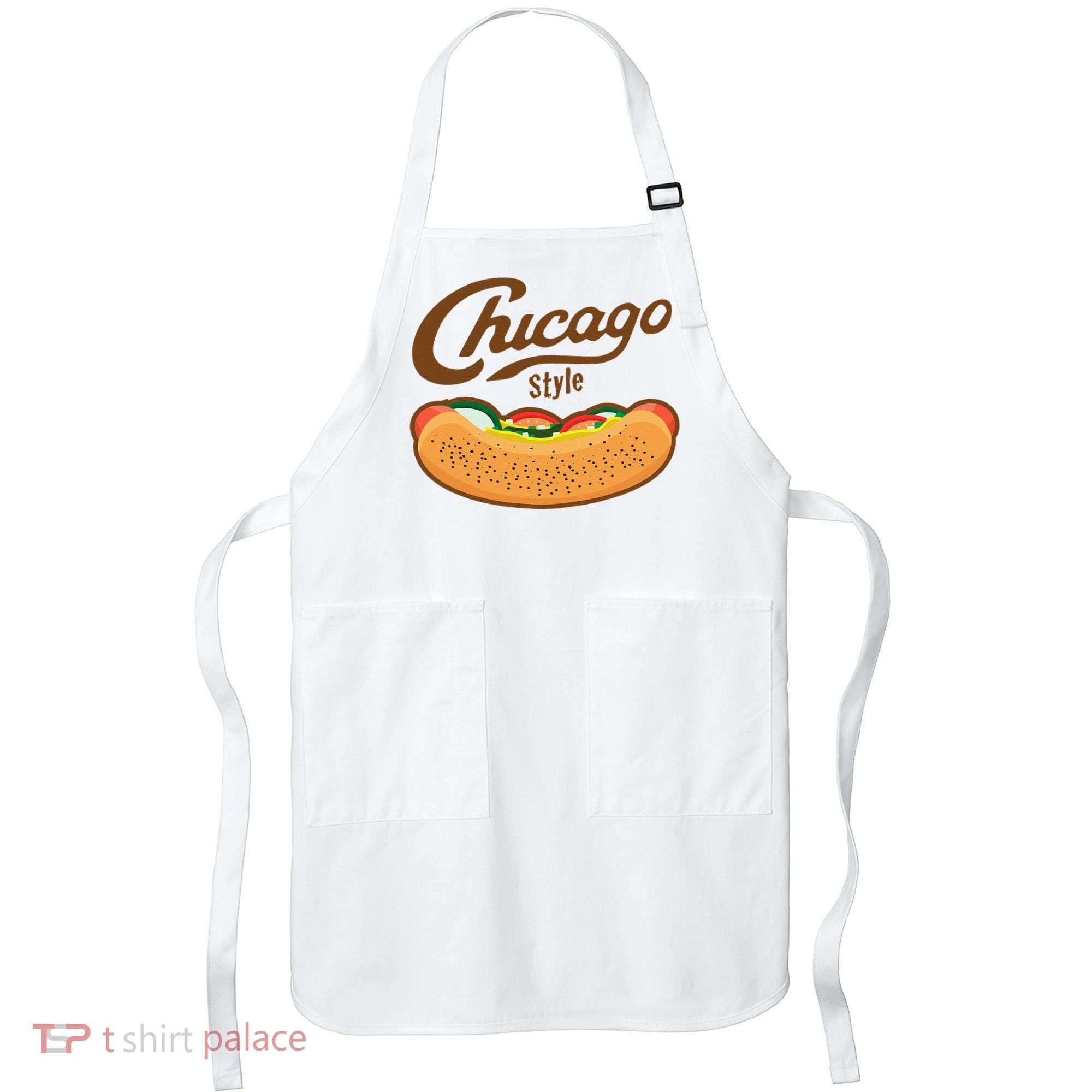 Chicago Style Hot Dog Summer Apron