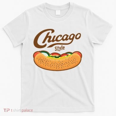 Chicago Style Hot Dog Summer T-Shirt