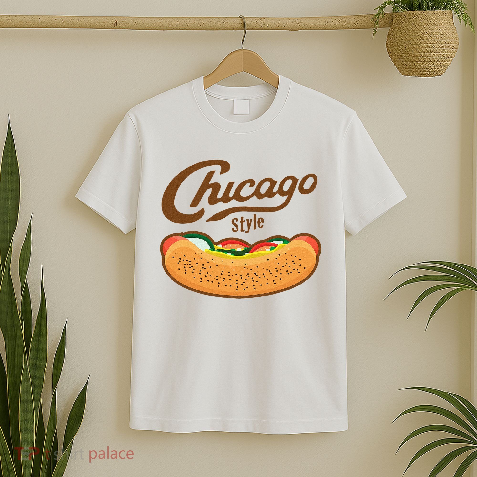 Chicago Style Hot Dog Summer T-Shirt