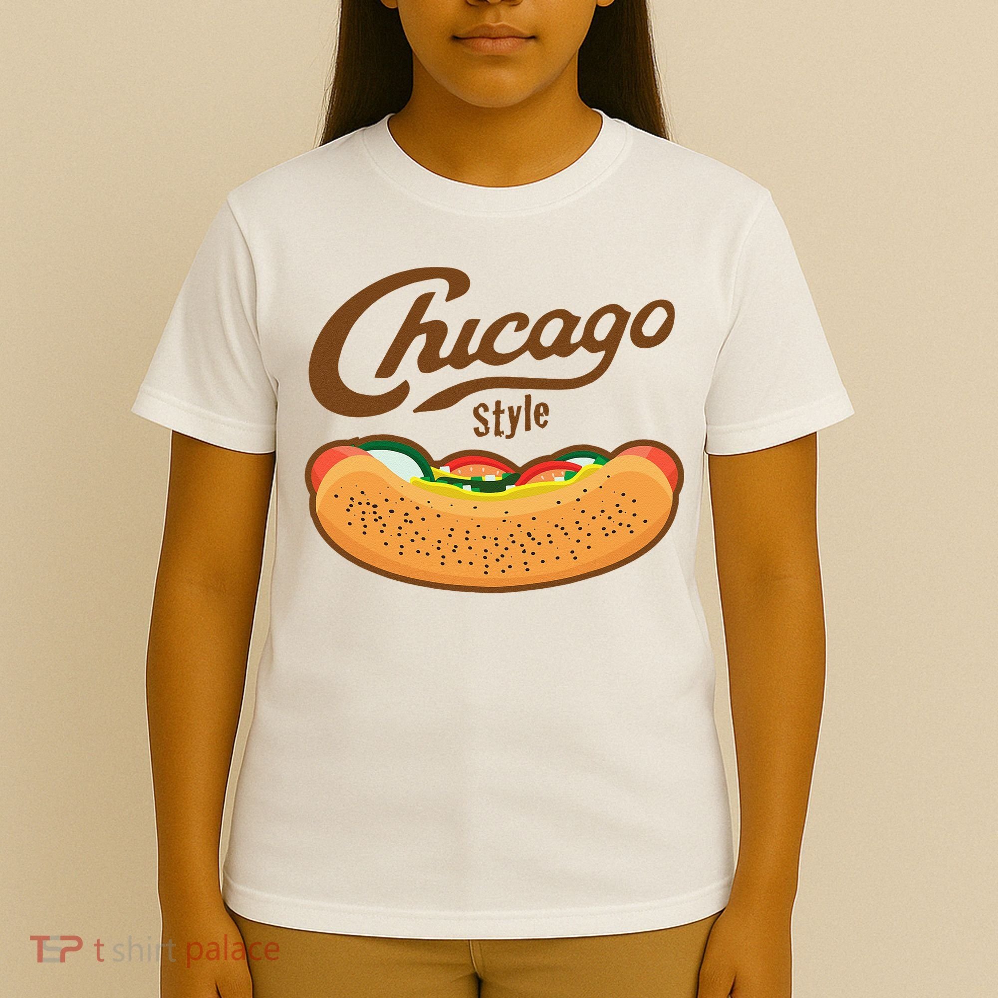 Chicago Style Hot Dog Summer T-Shirt