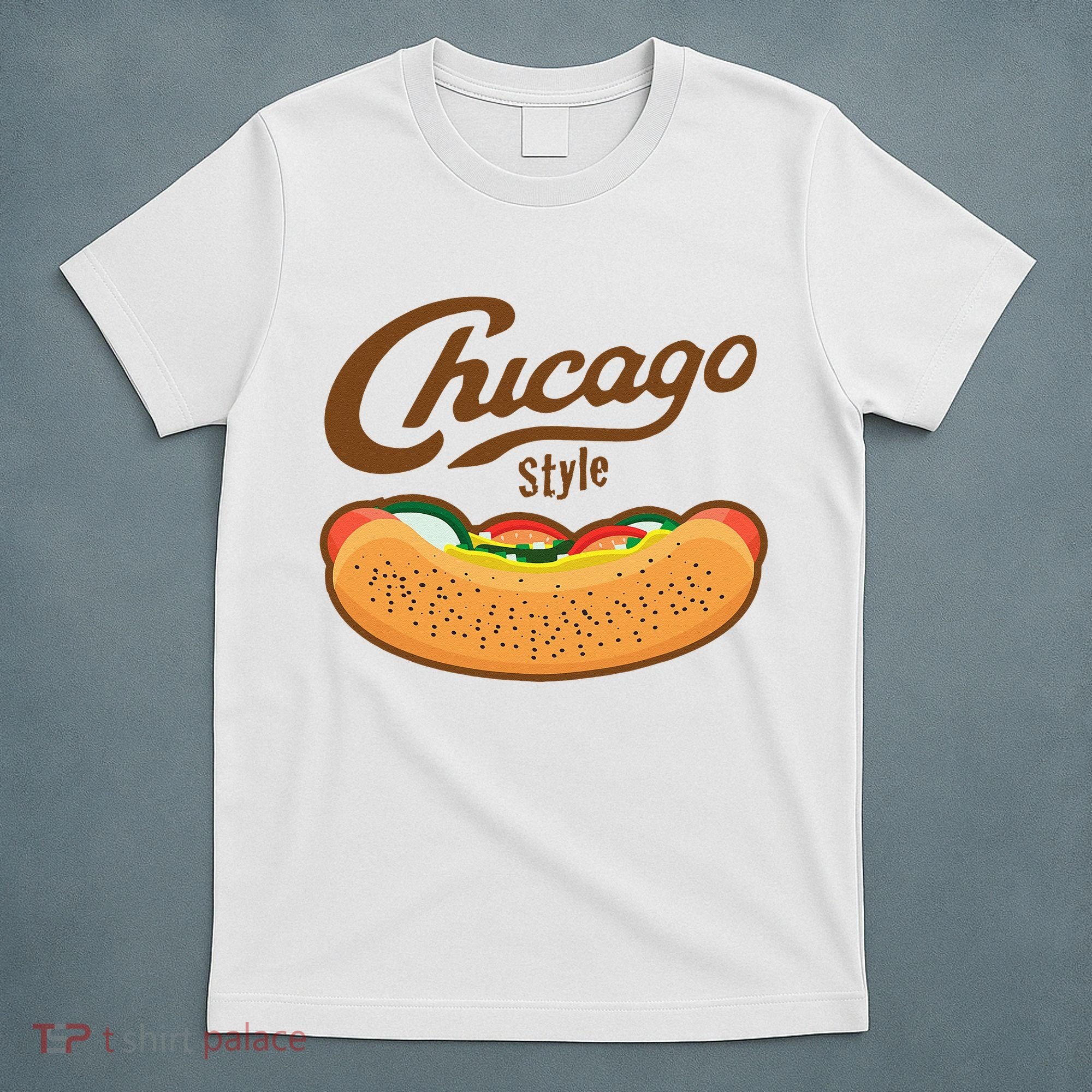 Chicago Style Hot Dog Summer T-Shirt