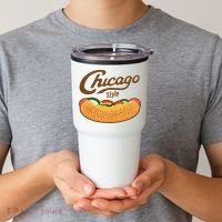 Chicago Style Hot Dog Summer Tumbler thumb 2