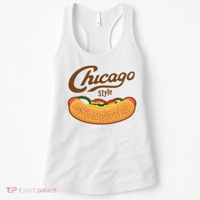 Chicago Style Hot Dog Summer Women's Tank Top