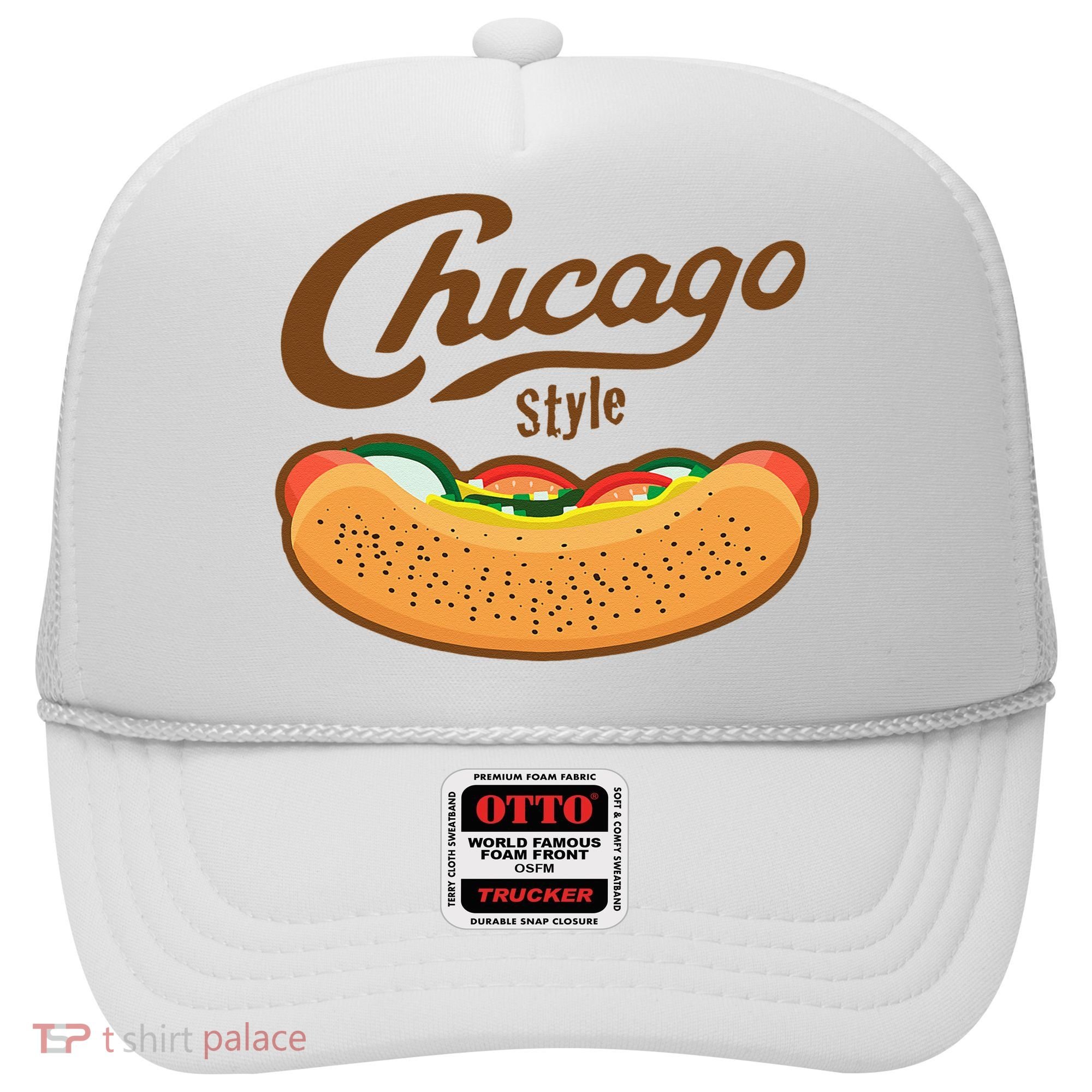 Chicago Style Hot Dog Summer Hat