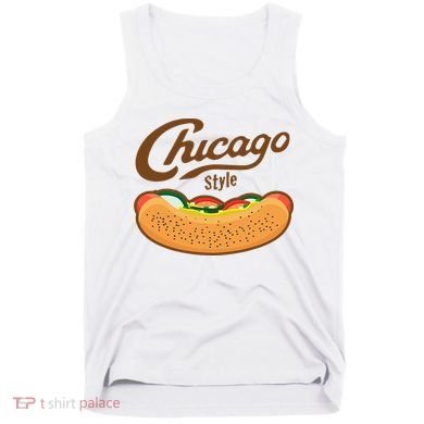 Chicago Style Hot Dog Summer Tank Top