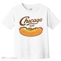 Chicago Style Hot Dog Summer Toddler T-Shirt thumb 0