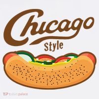 Chicago Style Hot Dog Summer Women's T-Shirt thumb 6