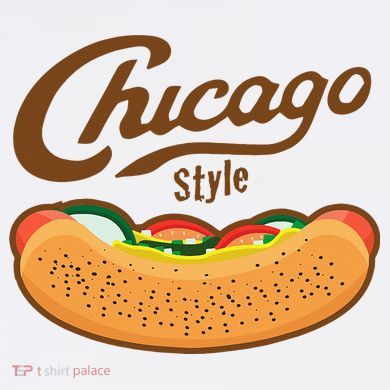 Chicago Style Hot Dog Summer Kids Long Sleeve Shirt