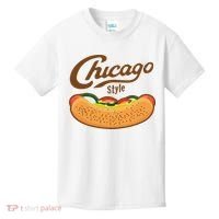 Chicago Style Hot Dog Summer Kids T-Shirt thumb 0