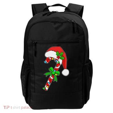 Christmas Santa Hat Candy Cane Backpack