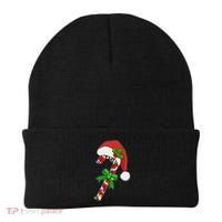 Christmas Santa Hat Candy Cane Beanie thumb 0