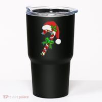 Christmas Santa Hat Candy Cane Tumbler thumb 0