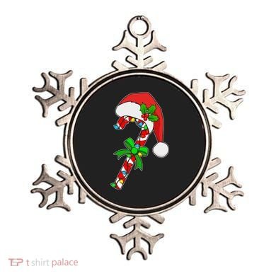 Christmas Santa Hat Candy Cane Ornament