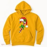 Christmas Santa Hat Candy Cane Hoodie thumb 0