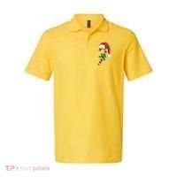 Christmas Santa Hat Candy Cane Polo thumb 0