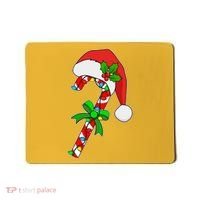 Christmas Santa Hat Candy Cane Mousepad thumb 0