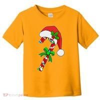 Christmas Santa Hat Candy Cane Toddler T-Shirt thumb 0