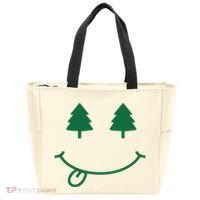 Christmas Smiley Holiday Tote Bag thumb 0
