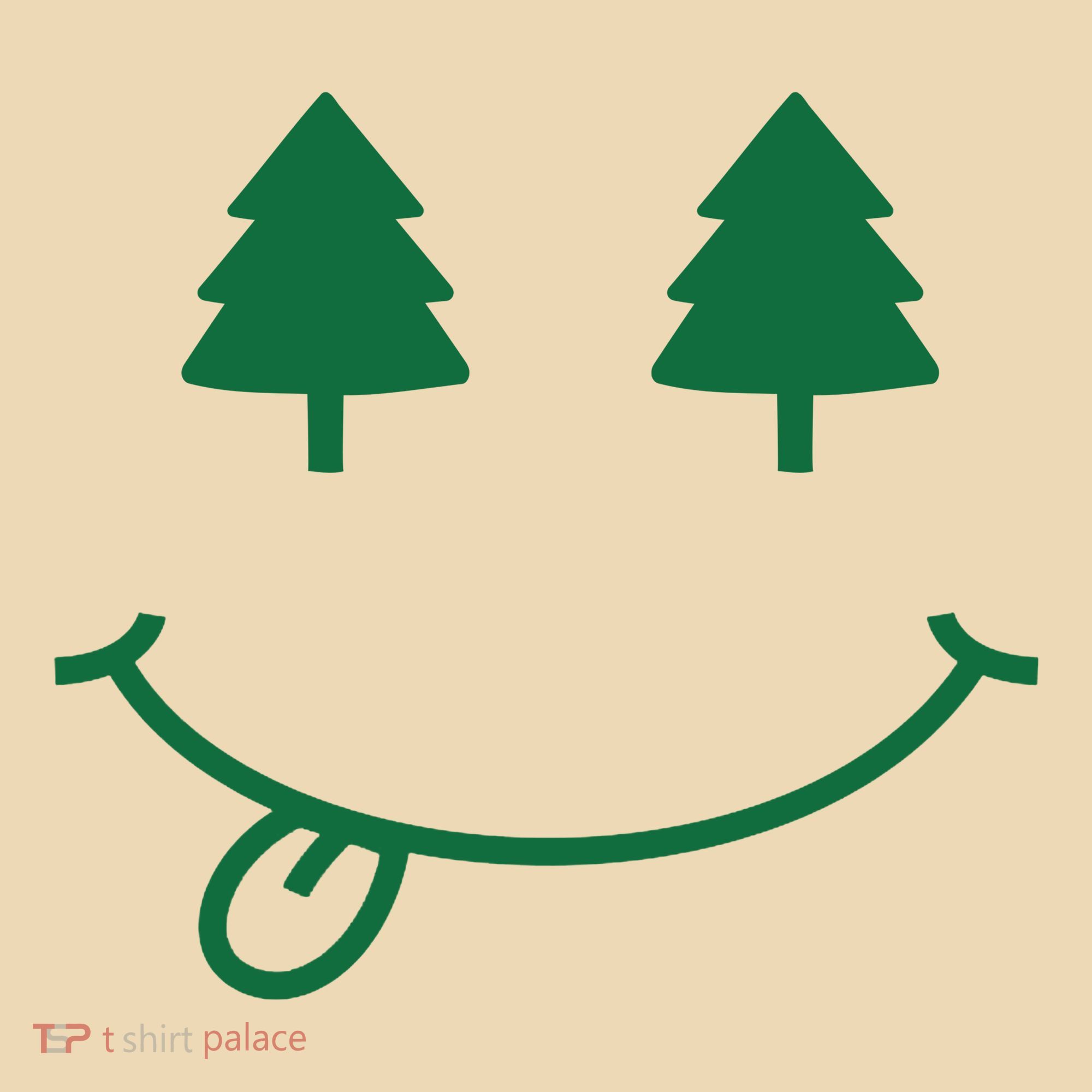 Christmas Smiley Holiday Tote Bag