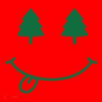 Christmas Smiley Holiday Santa Hat thumb 1