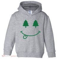 Christmas Smiley Holiday Toddler Hoodie thumb 0