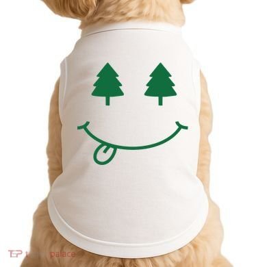 Christmas Smiley Holiday Doggie Tank