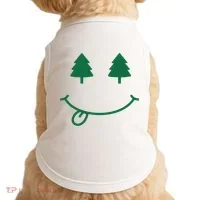 Christmas Smiley Holiday Doggie Tank thumb 0