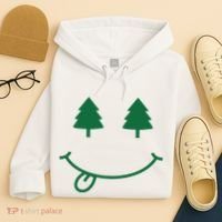Christmas Smiley Holiday Hoodie thumb 4