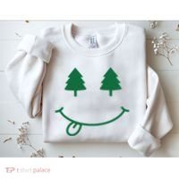 Christmas Smiley Holiday Sweatshirt thumb 2