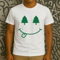 Christmas Smiley Holiday T-Shirt thumb 3
