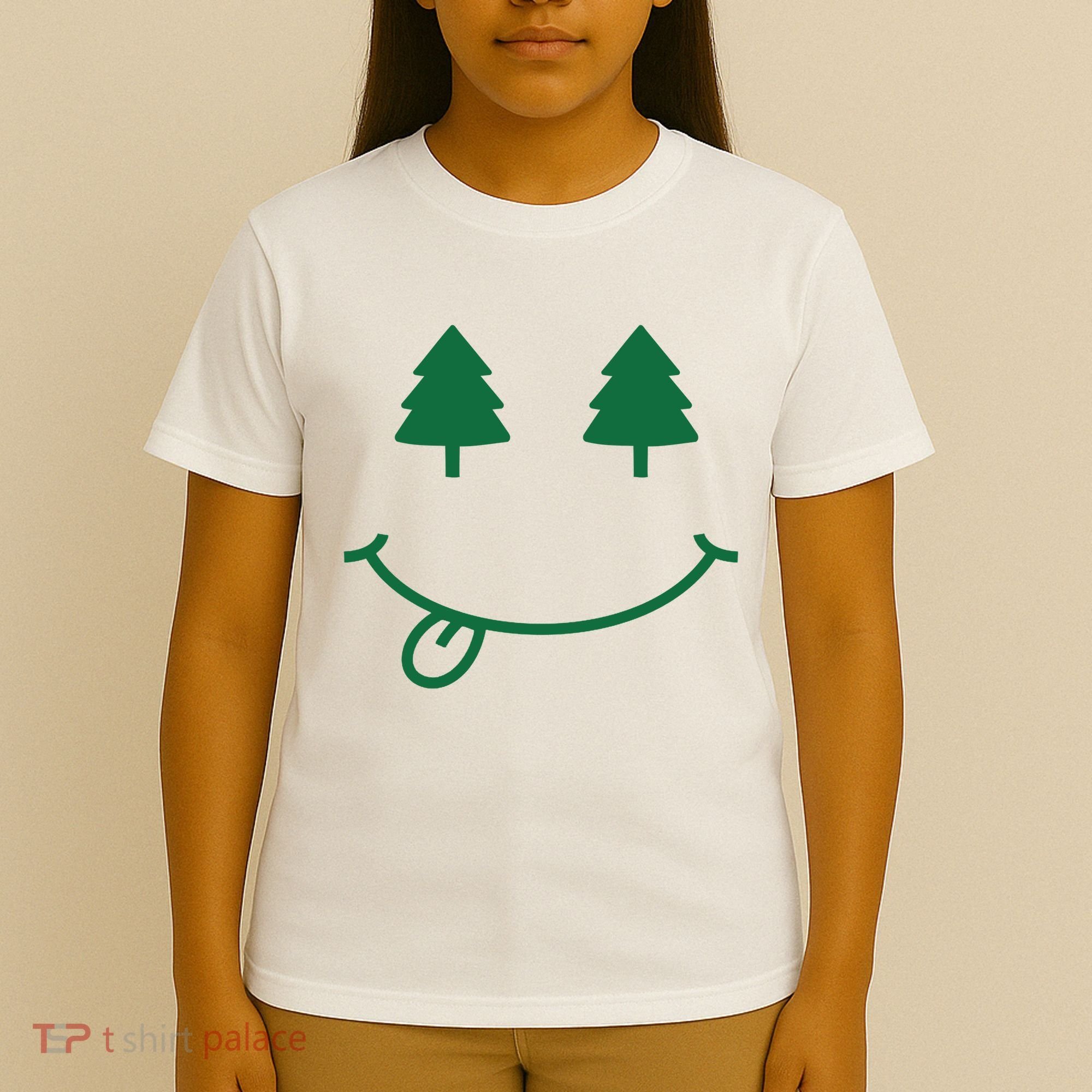 Christmas Smiley Holiday T-Shirt